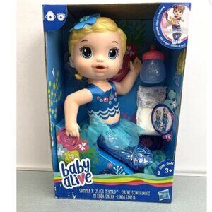 Hasbro Baby Alive Swimmer N Splash Mermaid - Blonde Hair